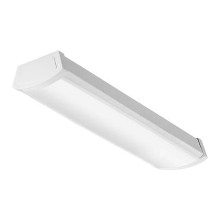 Acuity Brands Lighting Lithonia Lithonia Lighting LED Linear Flush Mount Wrap, 2' LED Wrap, 4000 CCT, White FMLWL 24 840